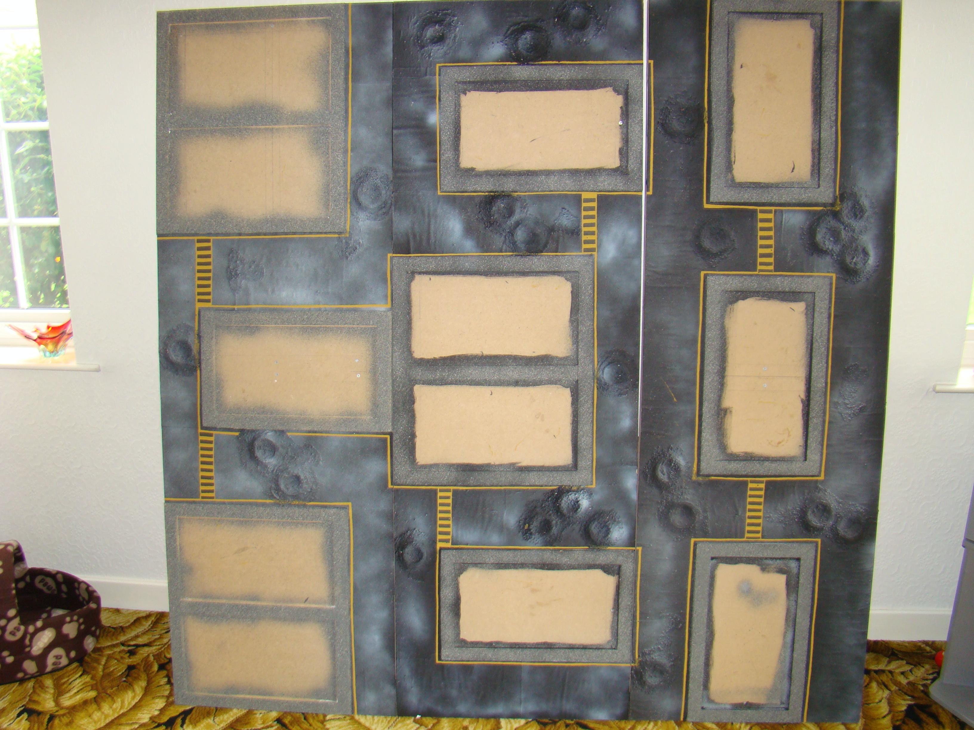 Cities Of Death, Gaming Board, Terrain, Work In Progress