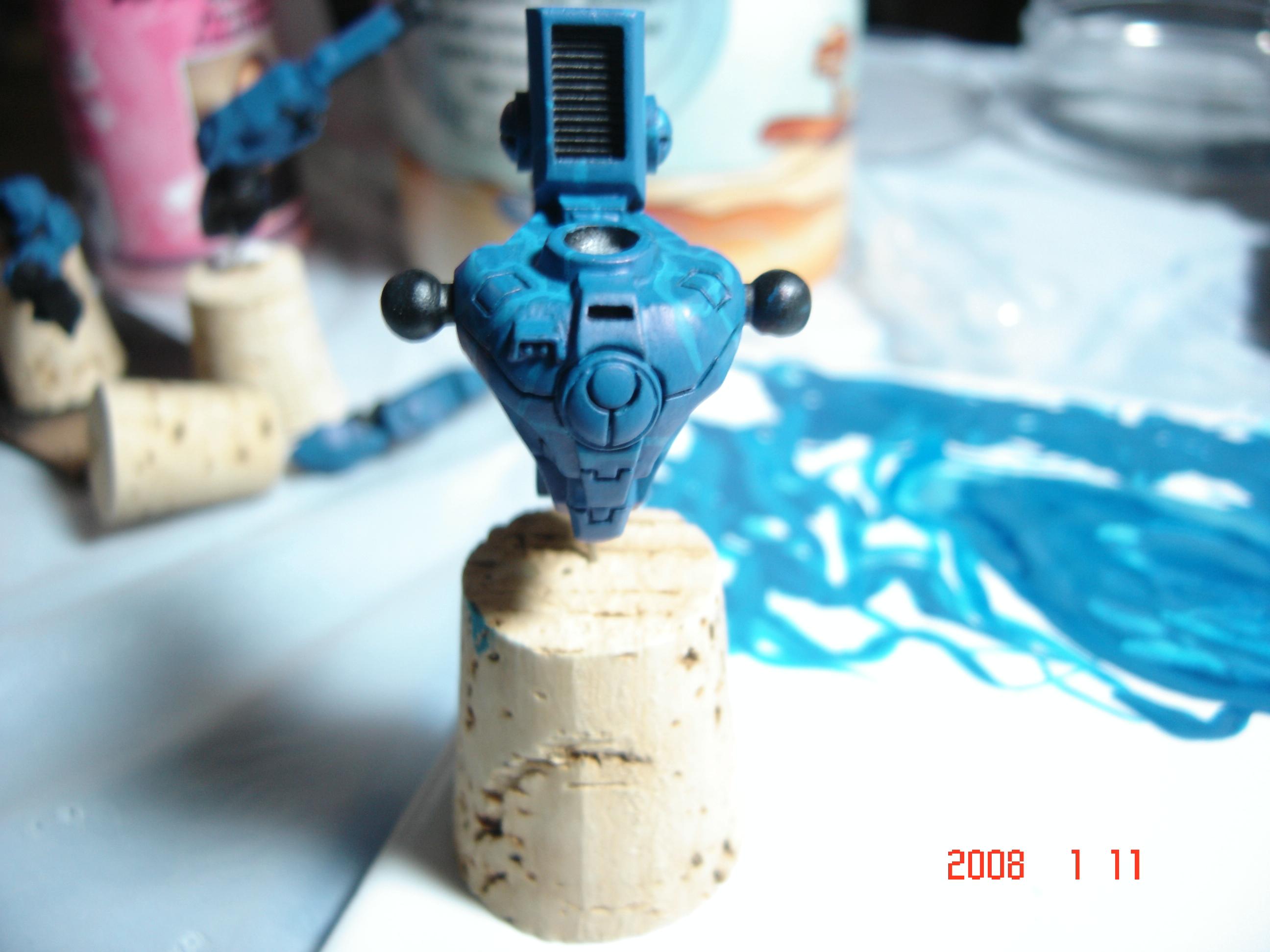 Battlesuit, Tau, Warhammer 40,000, Work In Progress