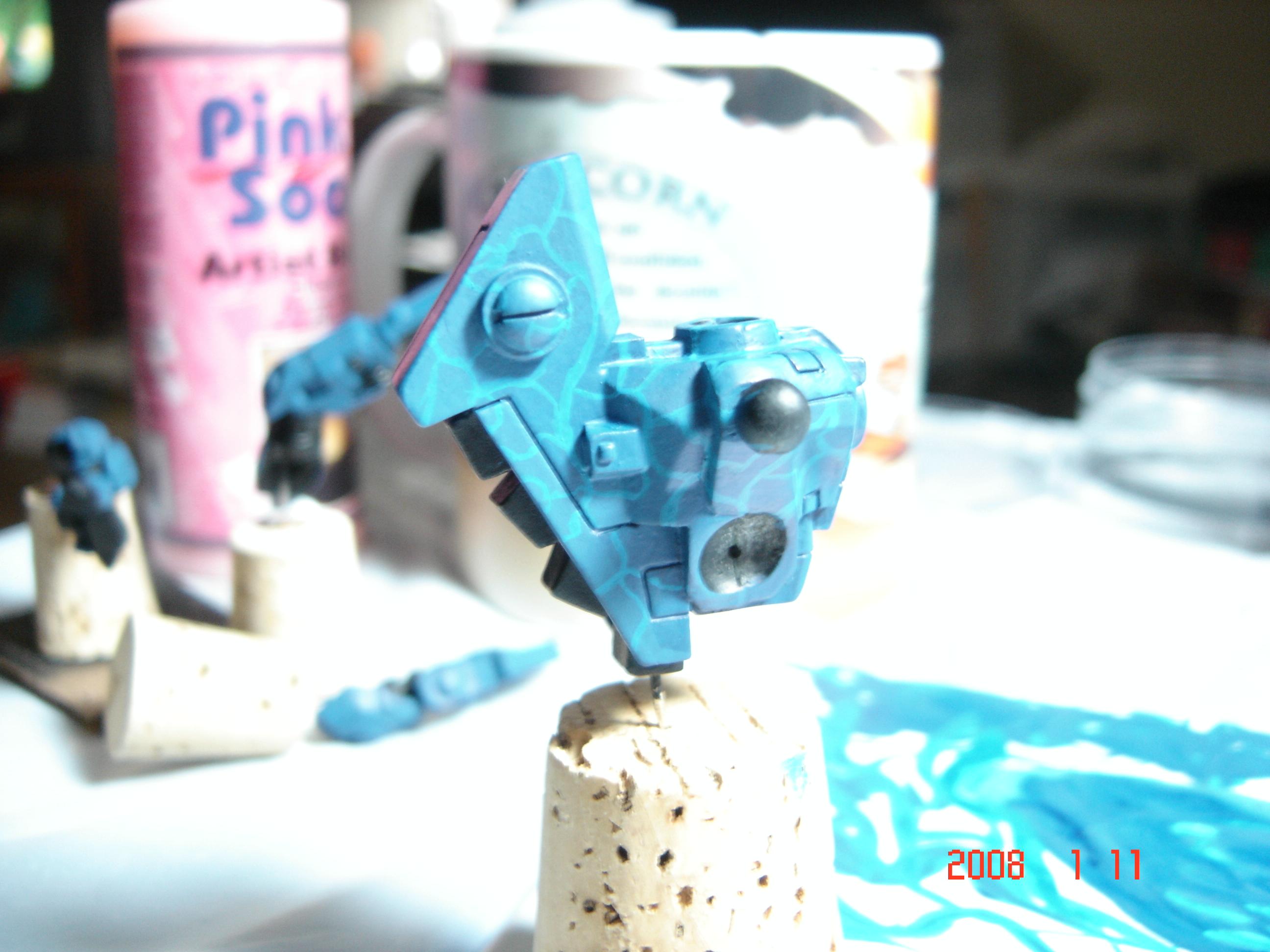 Battlesuit, Tau, Warhammer 40,000, Work In Progress