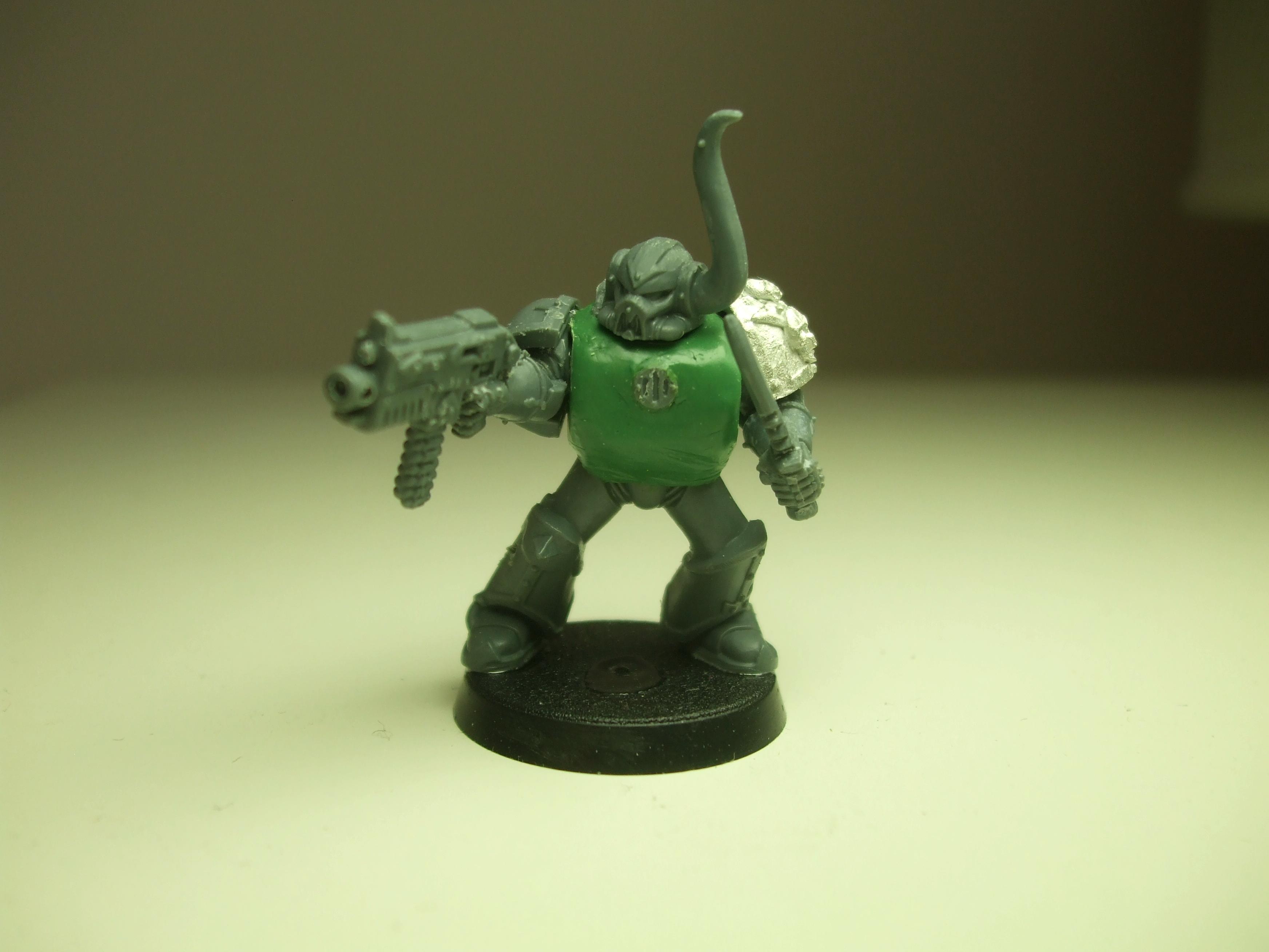 Chaos, Greenstuff, Nurgle, Plague Marines
