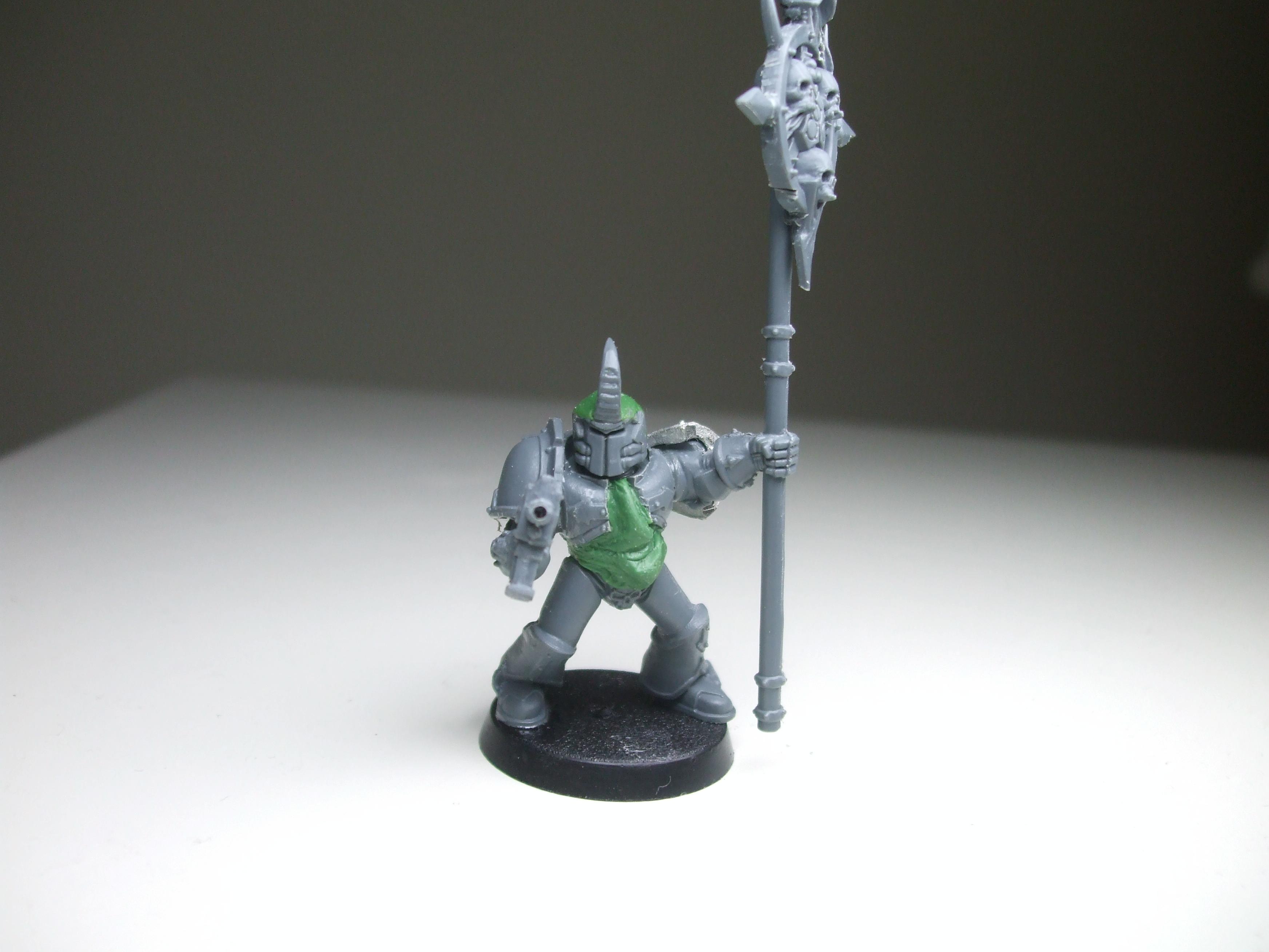 Chaos Space Marines, Death Guard, Icon, Nurgle, Plague Marines, Work In Progress