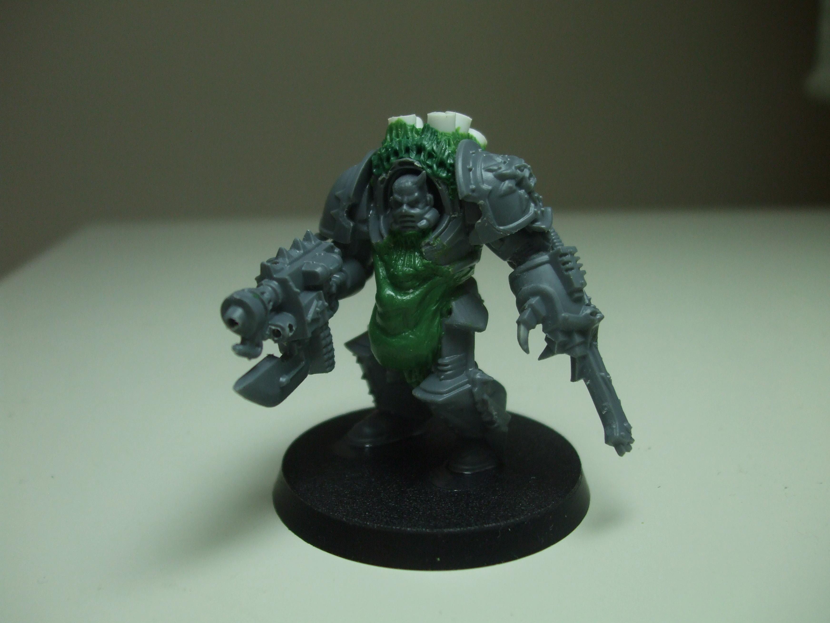Nurgle, Plague Marines, Terminator Armor