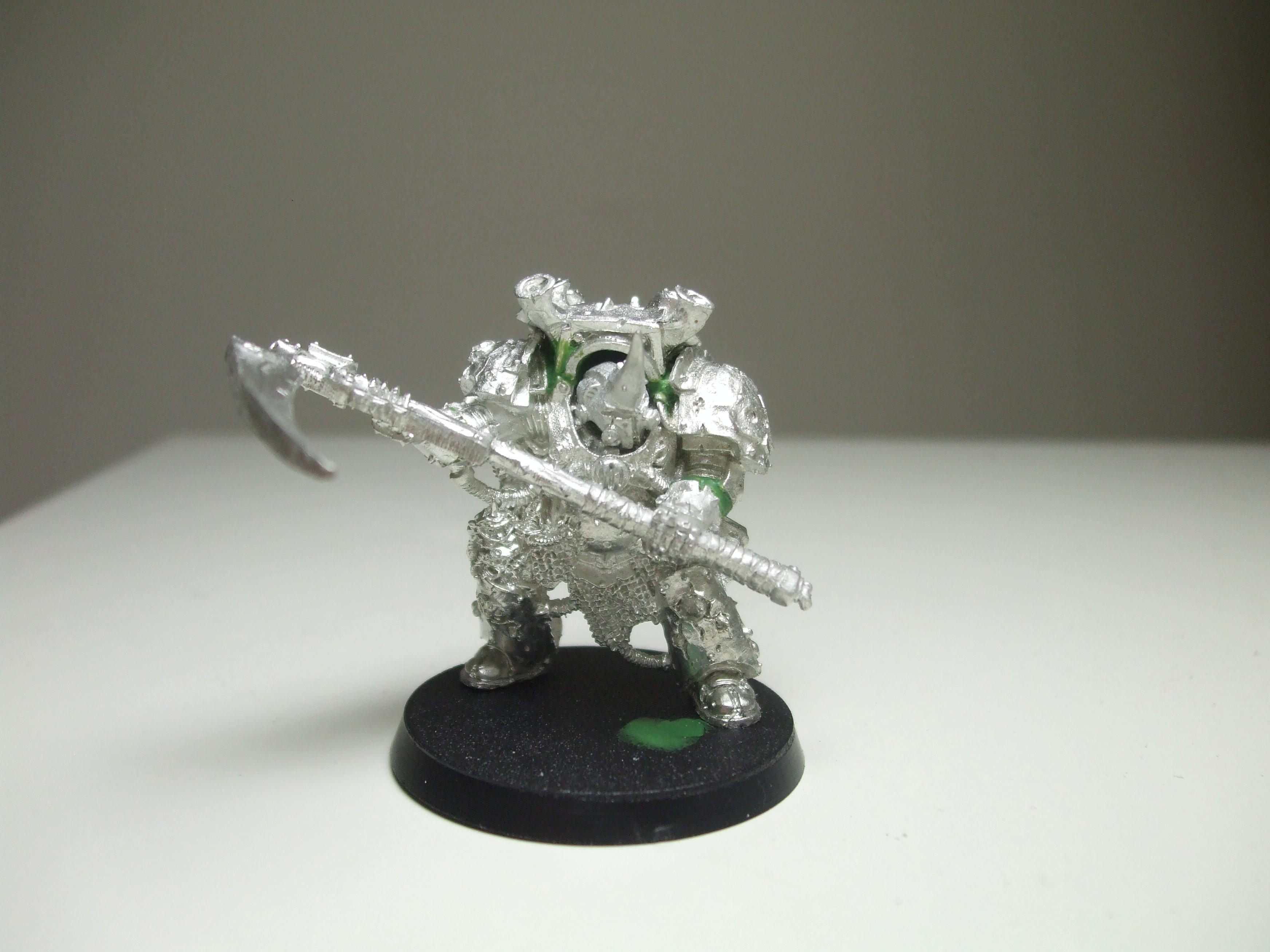 Chaos Space Marines, Nurgle, Terminator Armor, Typhus