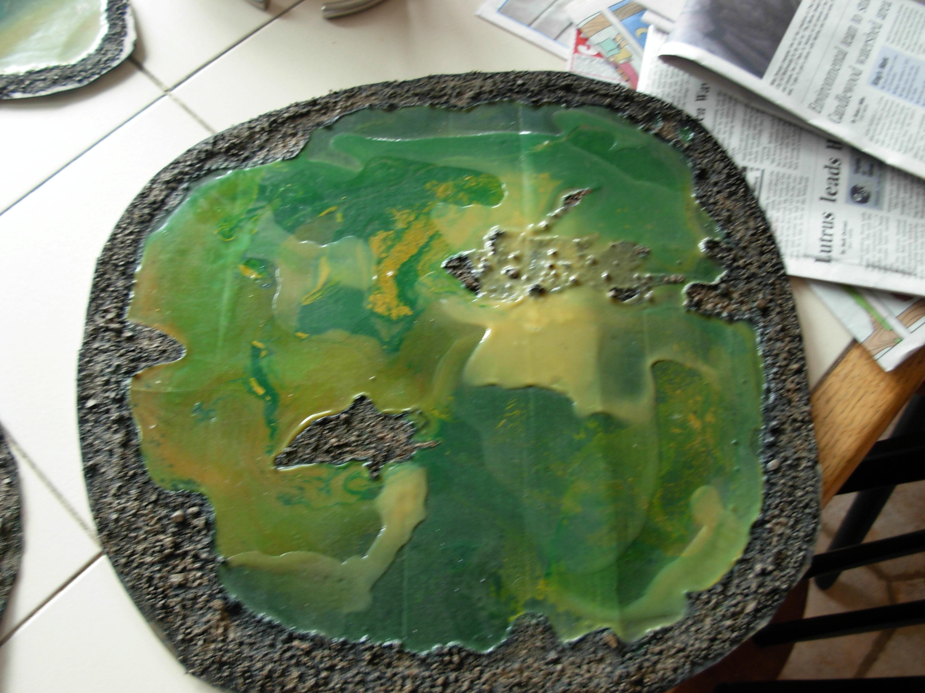 Pool, Slime, Terrain