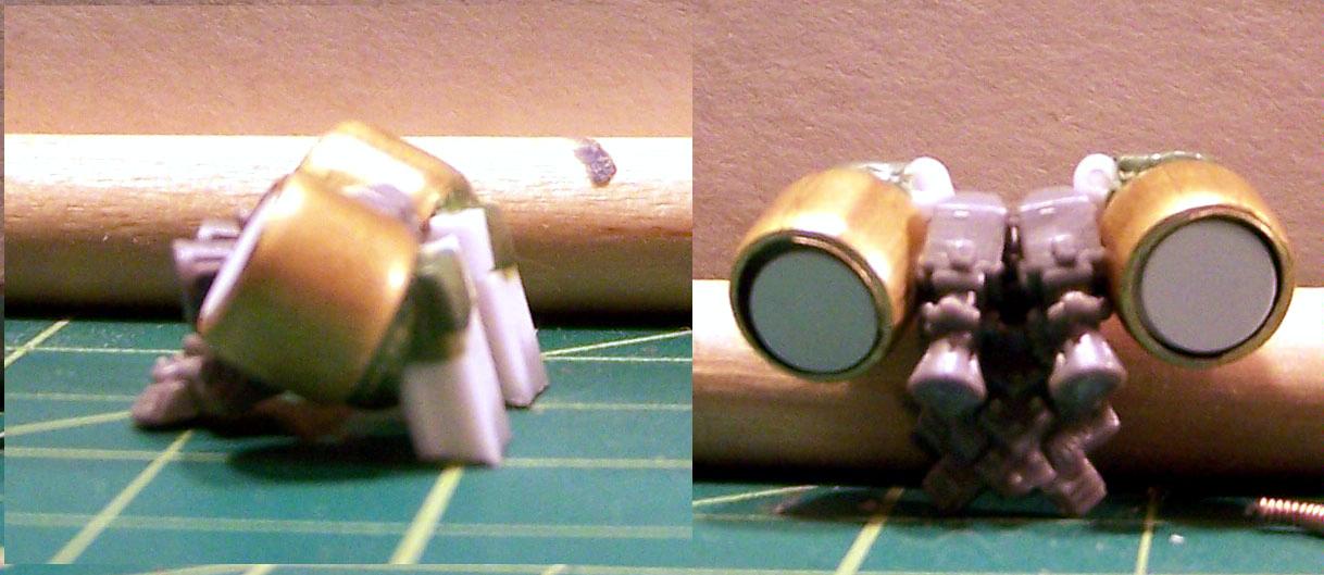 Jump Pack, Scratch Build, Space Marines, Warhammer 40,000, Work In Progress