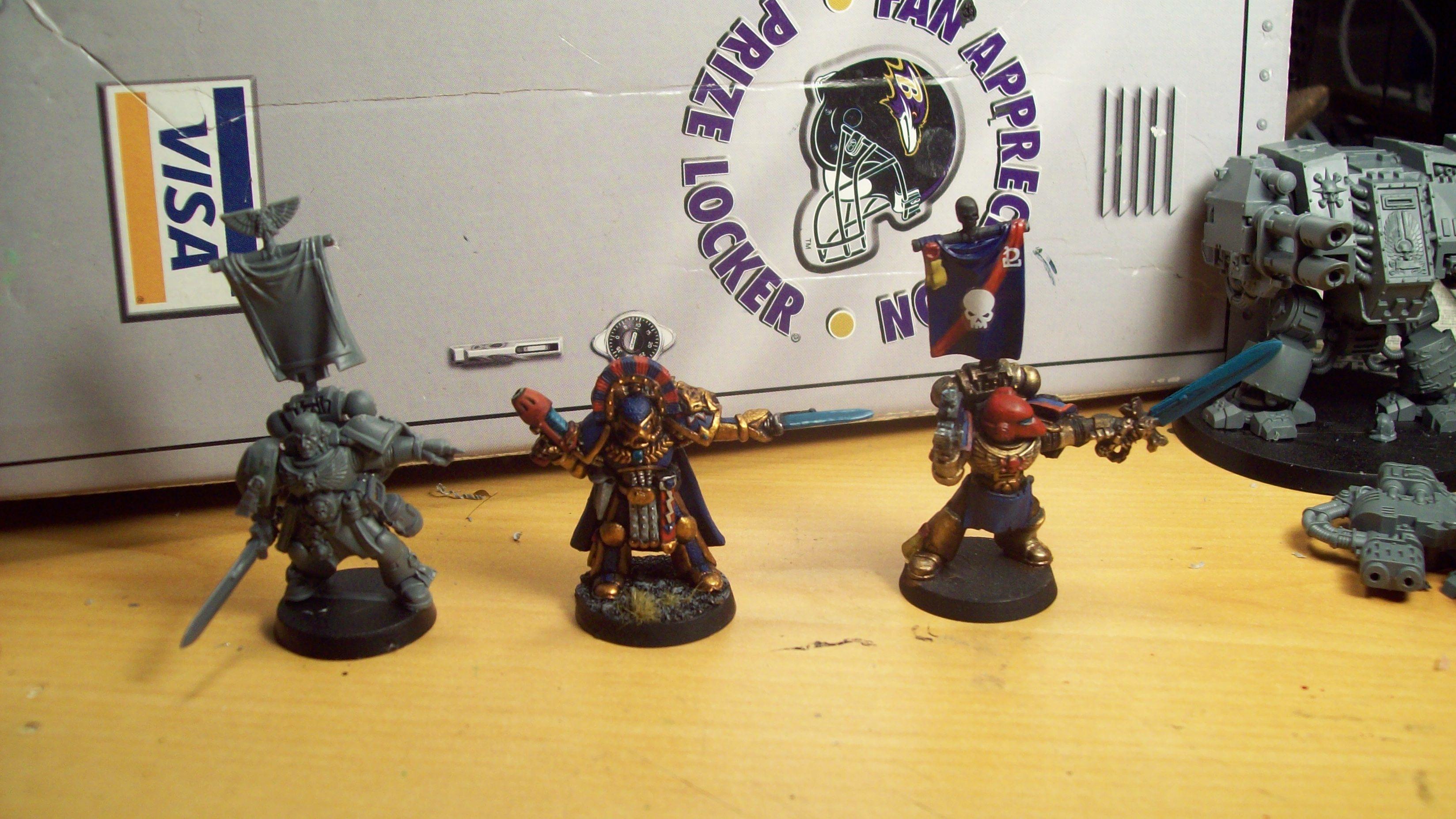 There's a whole lot of pointing going on this army!