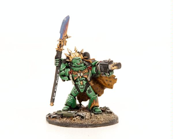 Conversion, Salamander, Space Marines, Vulkan He'stan, Vulkan Hestan