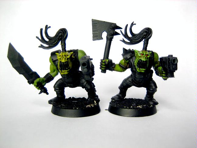 Boy, Orks, Slugga, Warhammer 40,000