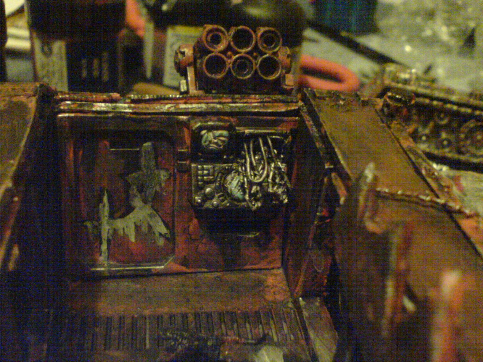 Chaos, Interior, Orks, Rhino