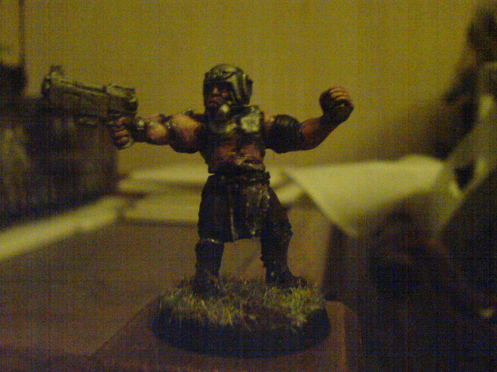 Conversion, I Like The Pose Too, Imperial Guard, Looking Good, Necromunda