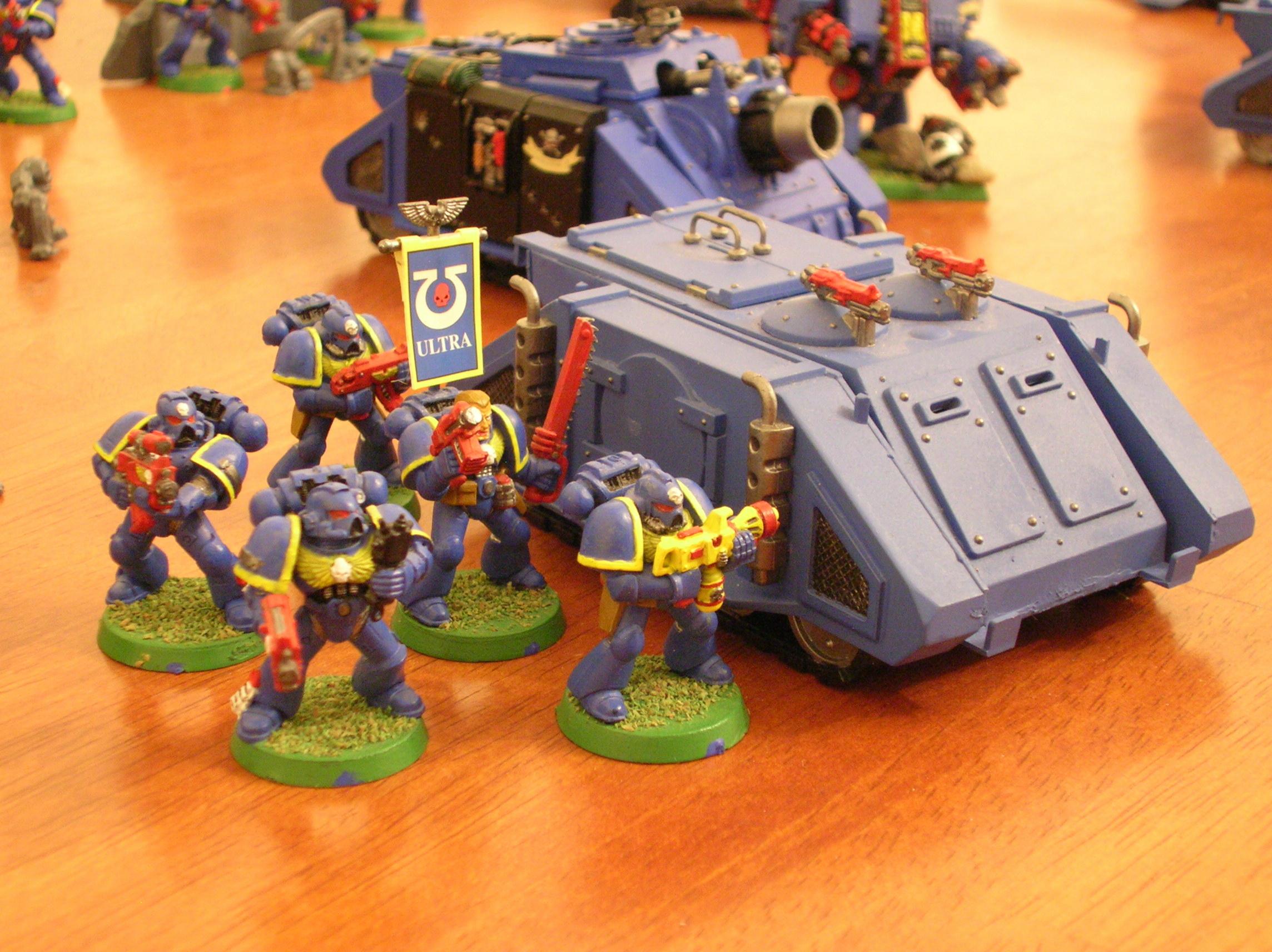 Tactical 1, Combat Squad 2 - Flamer Squad with Rhino