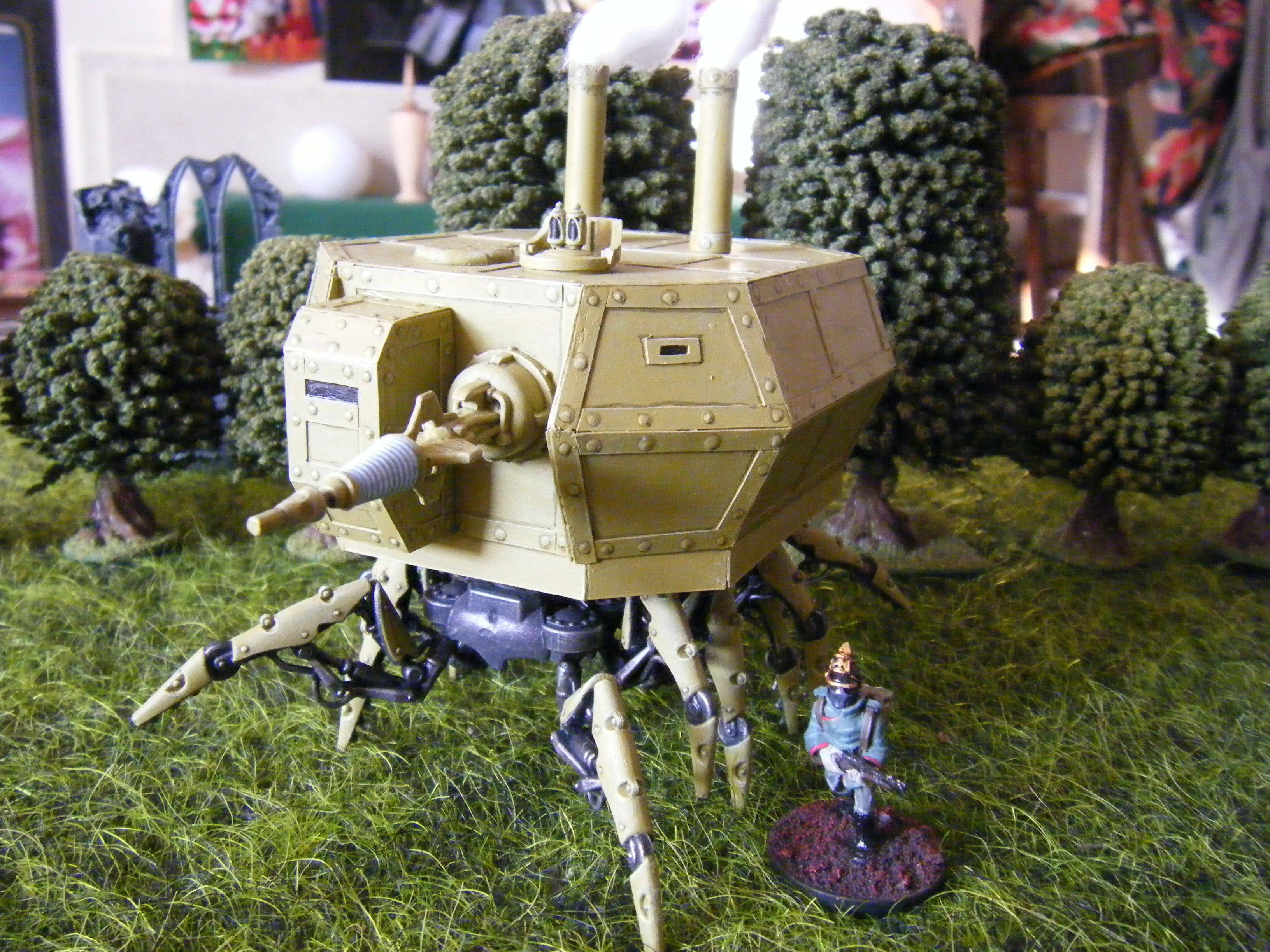 Conversion, Spider, Steampunk, Walker