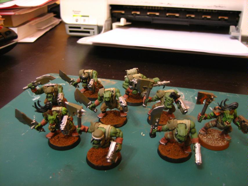 Boy, Orks, Slugga, Warhammer 40,000