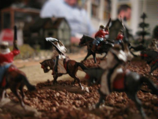 Blurred Photo, Cavalry, Historical