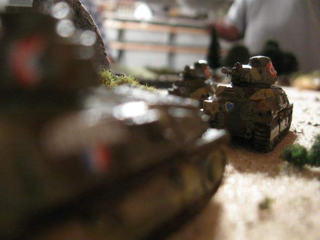 15mm, Action, Flames Of War, French, Tank, World War 2