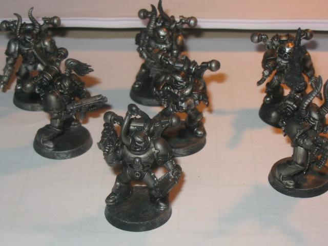 Chaos Space Marines, Work In Progress