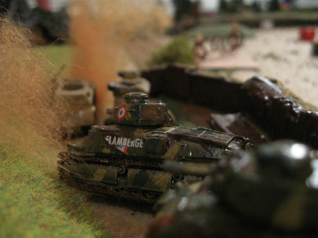 15mm, Action, Flames Of War, French, Tank, World War 2