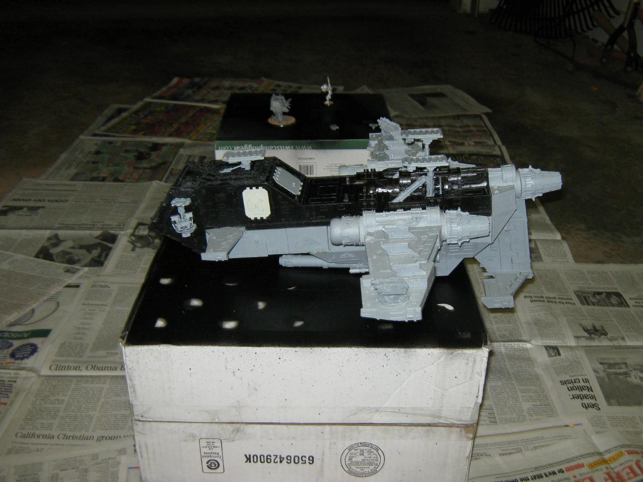 Thunderhawk before priming