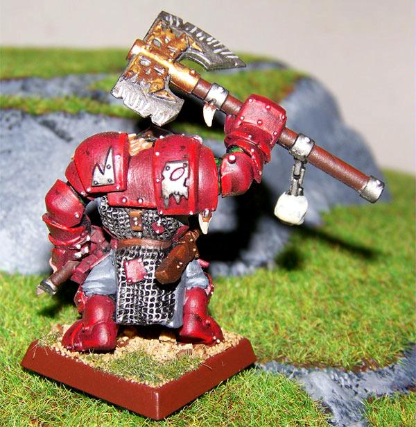 Black Orc, Boss, Orcs And Goblins, Warhammer Fantasy