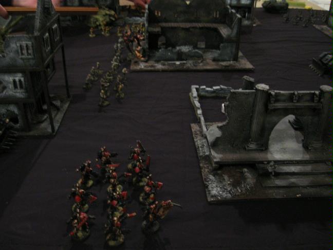 Battle Report, Chaos, Daemons, Imperial Guard, The Lost And The Damned, Traitor Guard, Warhammer 40,000