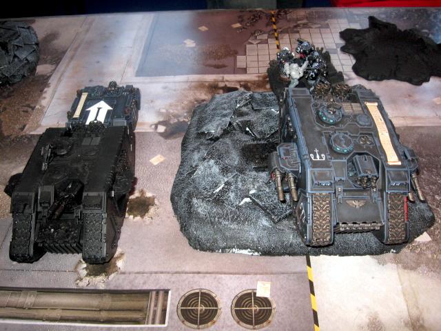 Battle Report, Daemons, Land Raider, Warhammer 40,000