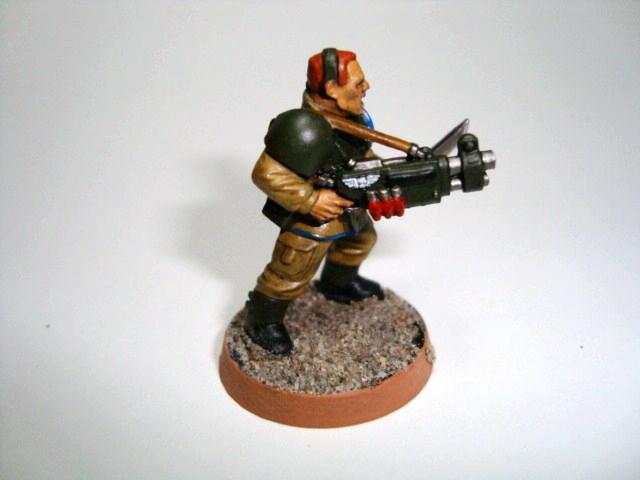 Imperial Guard, Vet Sgt with Shotgun