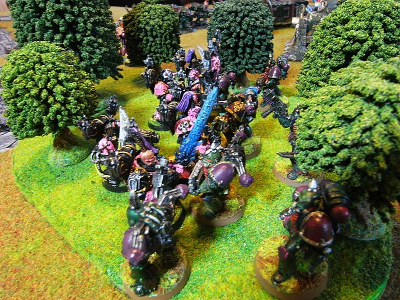 Chaos Space Marines, Nurgle, Slaanesh