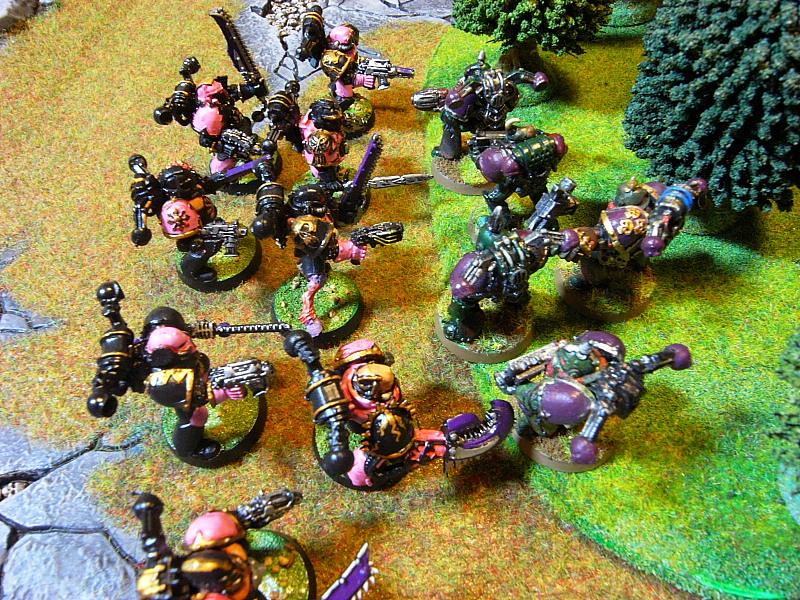 Chaos Space Marines, Nurgle, Slaanesh, Warhammer 40,000