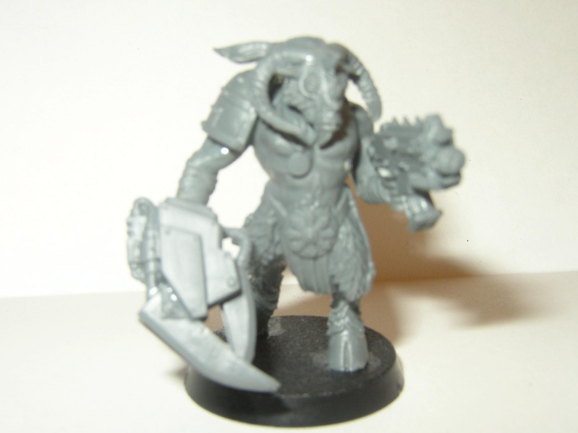 Beastmen, Blurred Photo, Chaos Space Marines