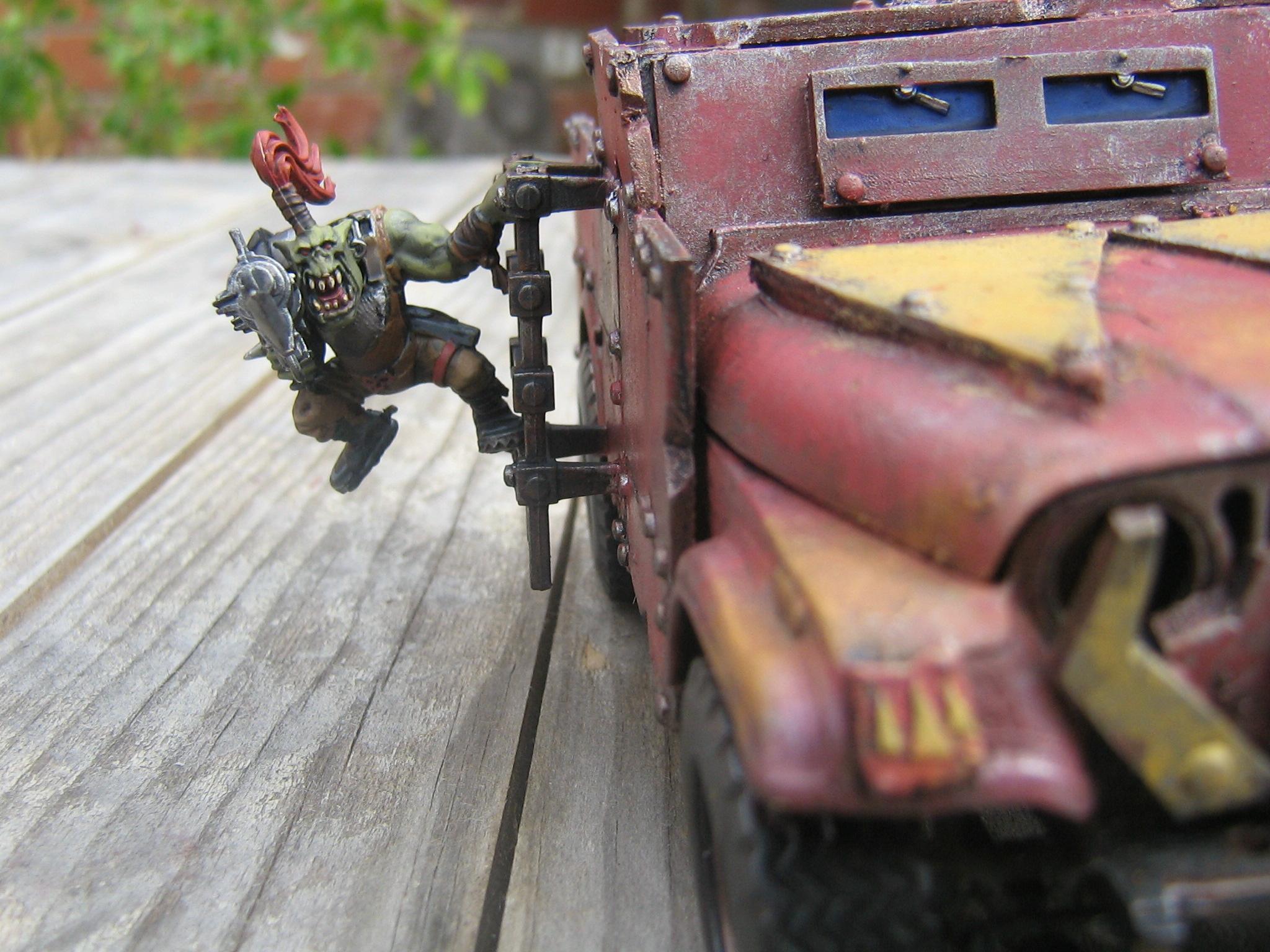 Action, Conversion, Jeep, Orks, Trukk, Warhammer 40,000