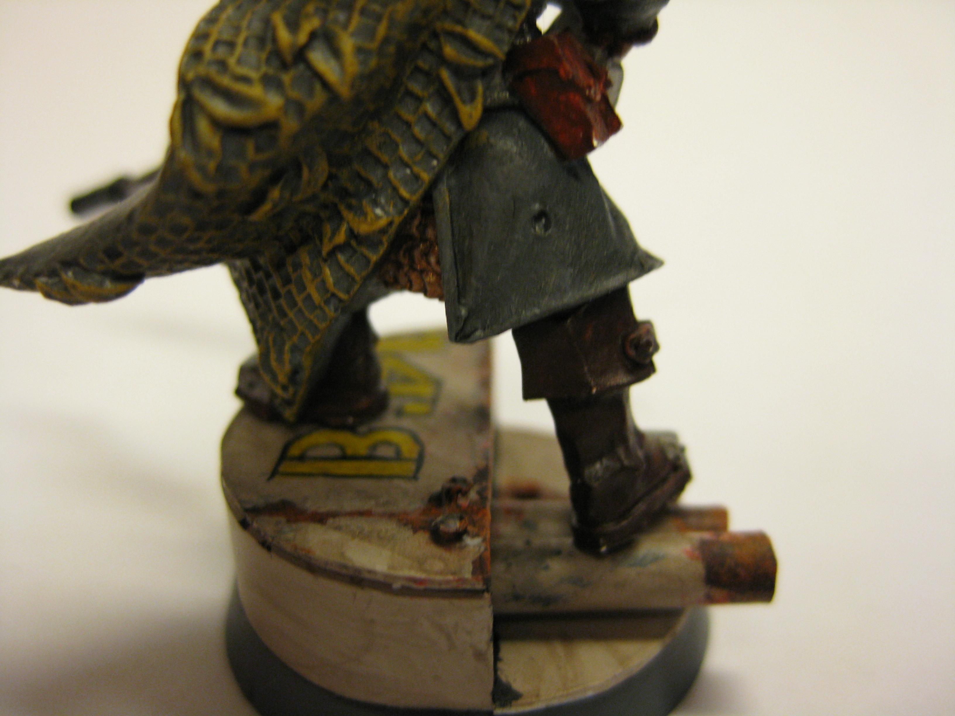And a close up of the base