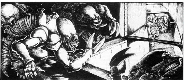 Artwork, Copyright Games Workshop, Genestealer, Space Hulk