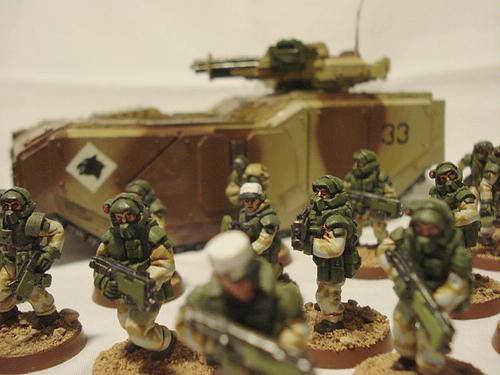 Infantry, Pig Iron, Science-fiction
