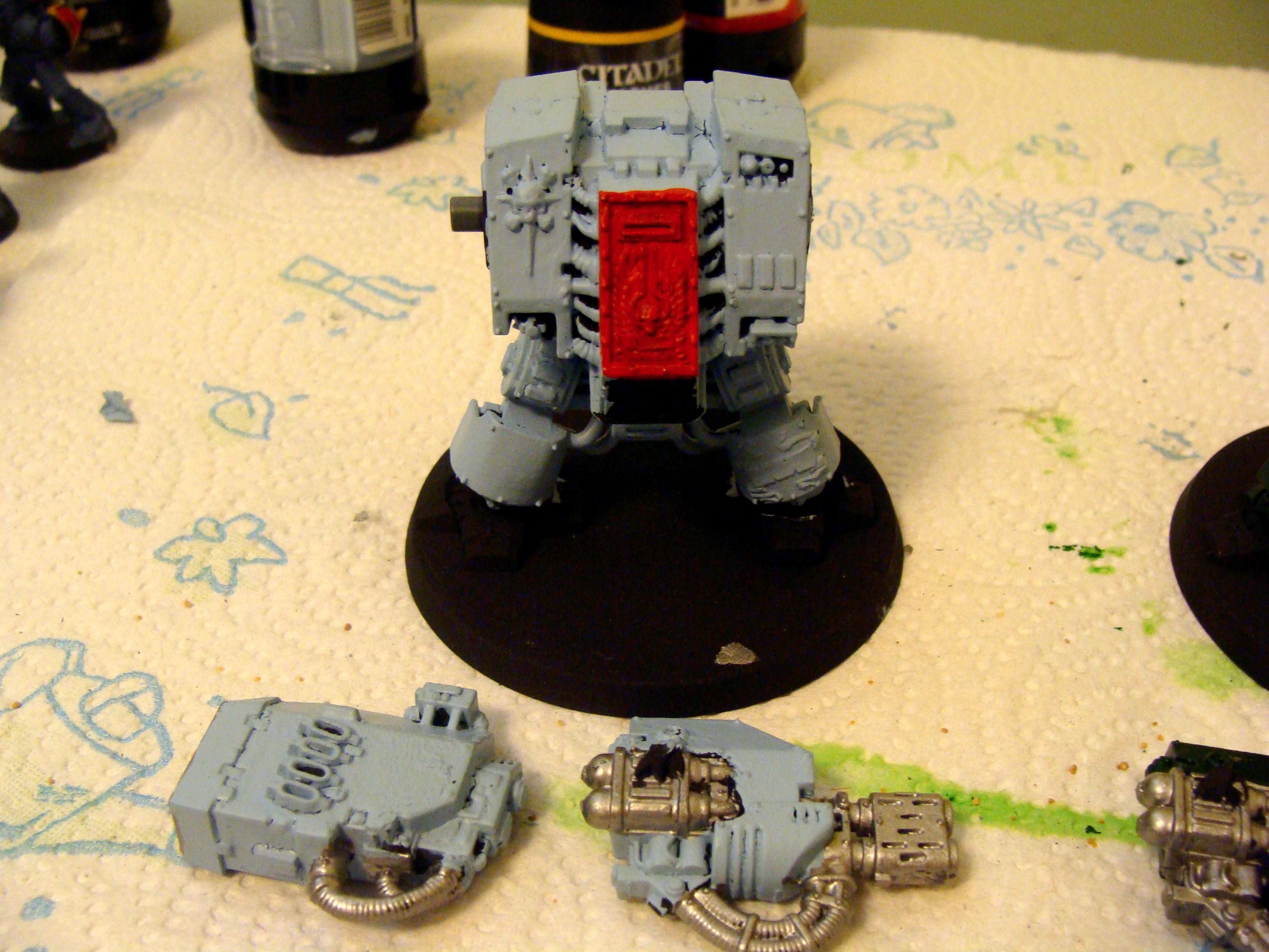 Dreadnought, Space Marines, Work In Progress