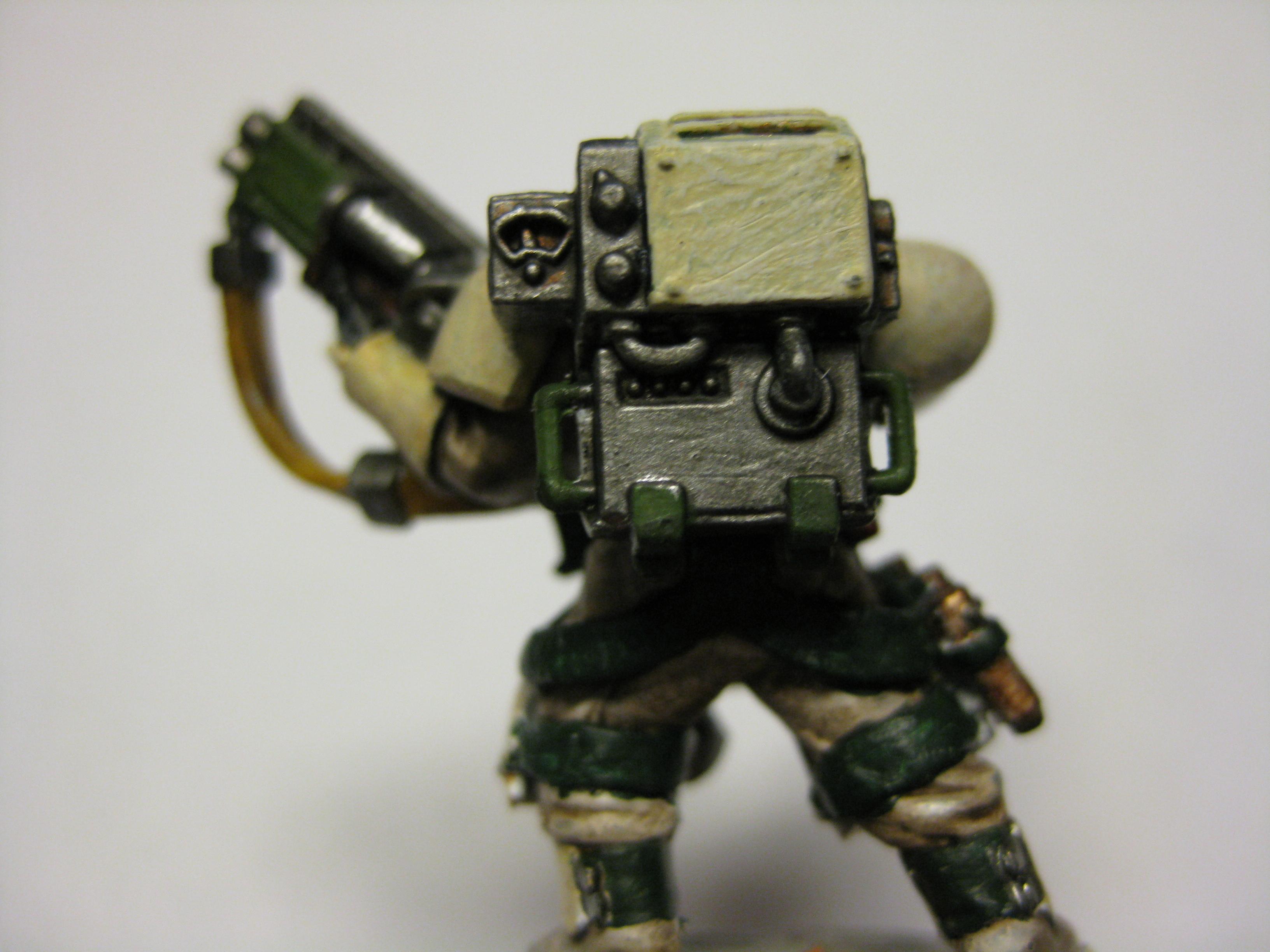 Backpack, Scouts, And the backpack. It´s pretty much stock, just cut off all the antennae and lights and such