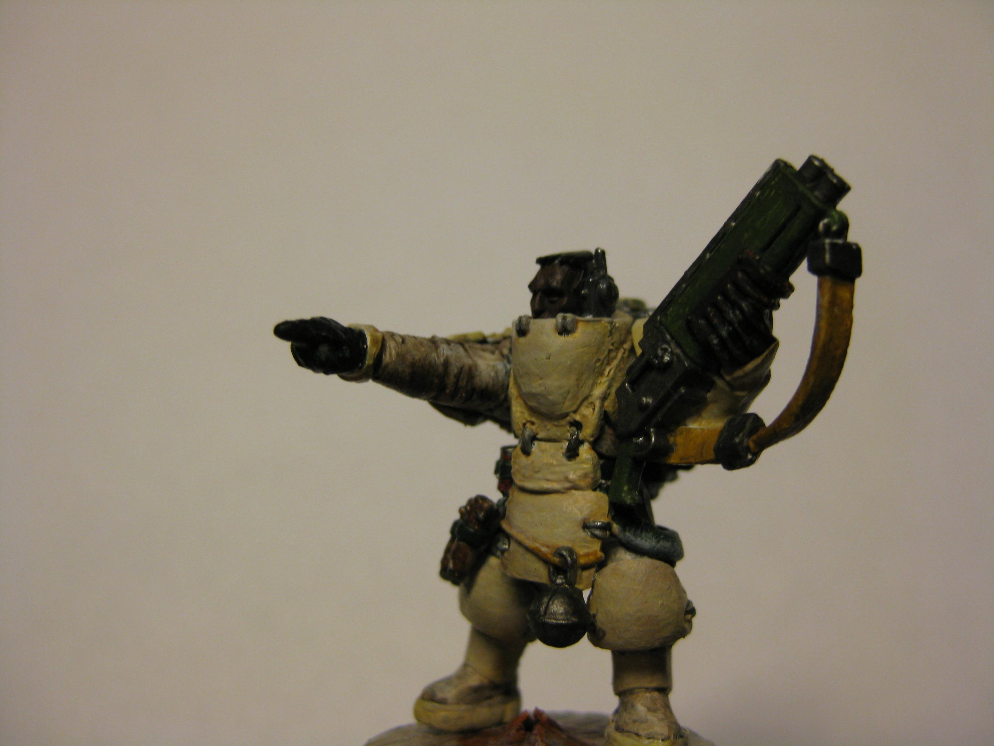 Second shot of him. As you can see, some scripture of sorts is needed