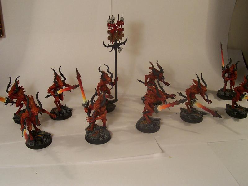 Bloodletters, Daemons, Khorne