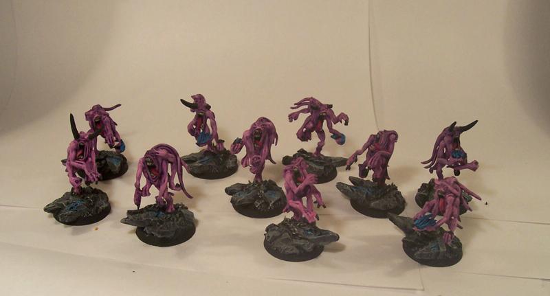Daemons, Pink Horrors, Tzeentch, Warhammer 40,000