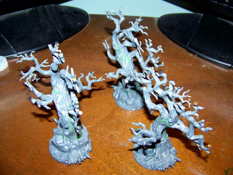 Terrain, Trees, Warhammer Fantasy, Work In Progress