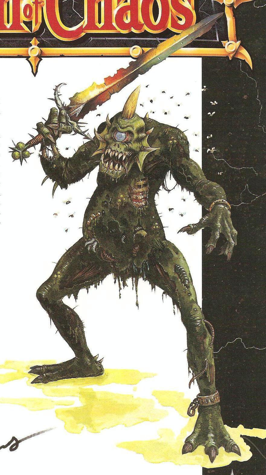 Artwork, Plaguebearers, White Dwarf