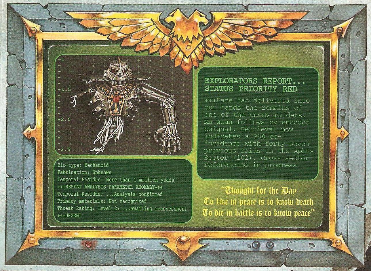 2nd Edition, Necrons, White Dwarf