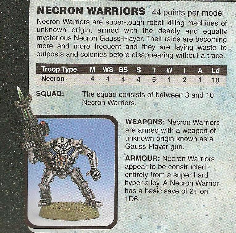 Necrons, White Dwarf