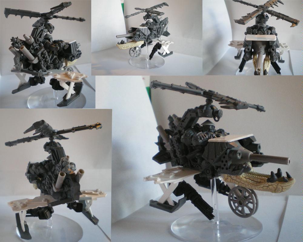 Contest, Conversion, Dakka Mekboy Challenge, Deffkopta, Orks, Warhammer 40,000, You Get To Convert Da Kopta