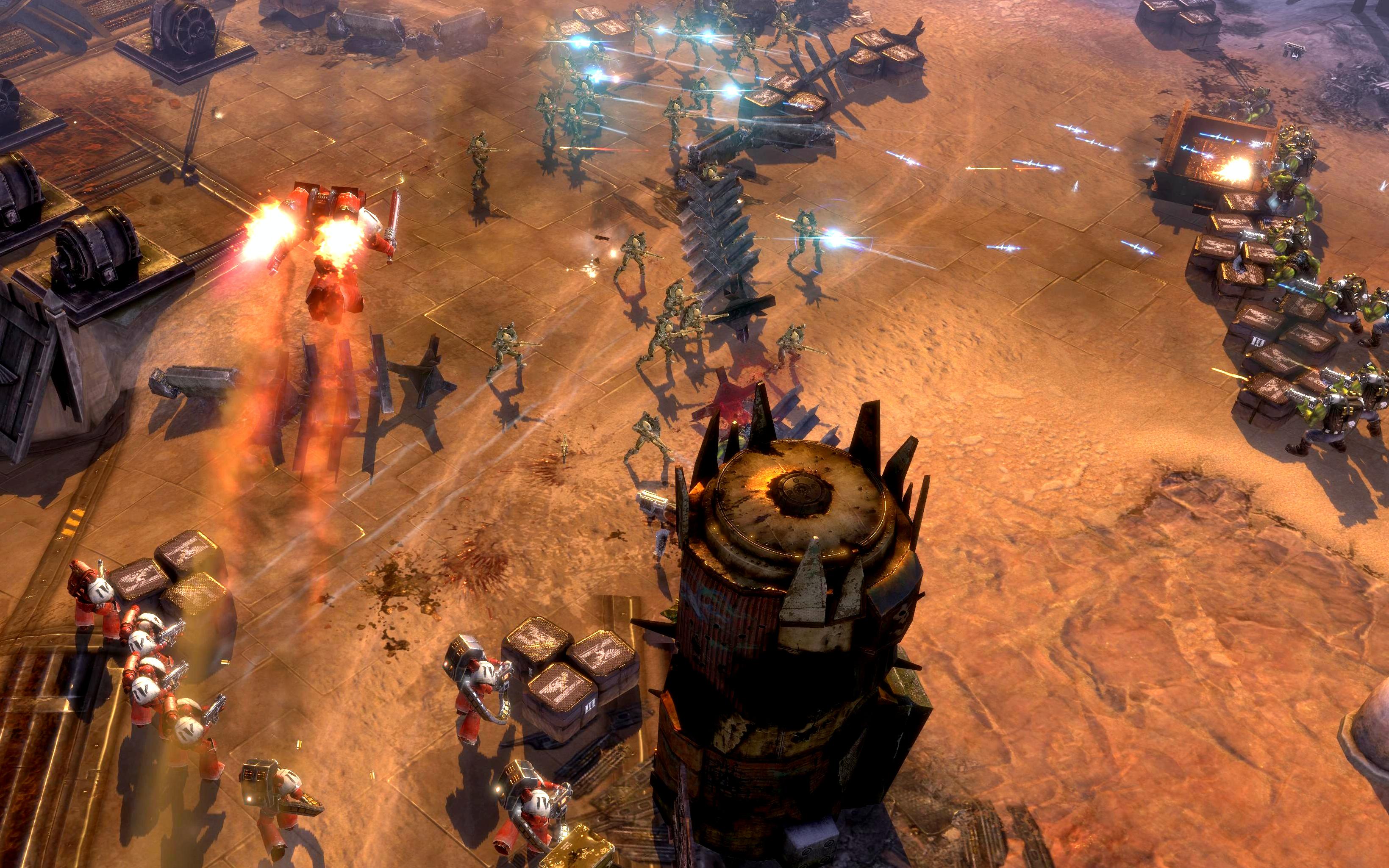 Copyright Thq, Dawn Of War 2, Screen Capture, Videogames