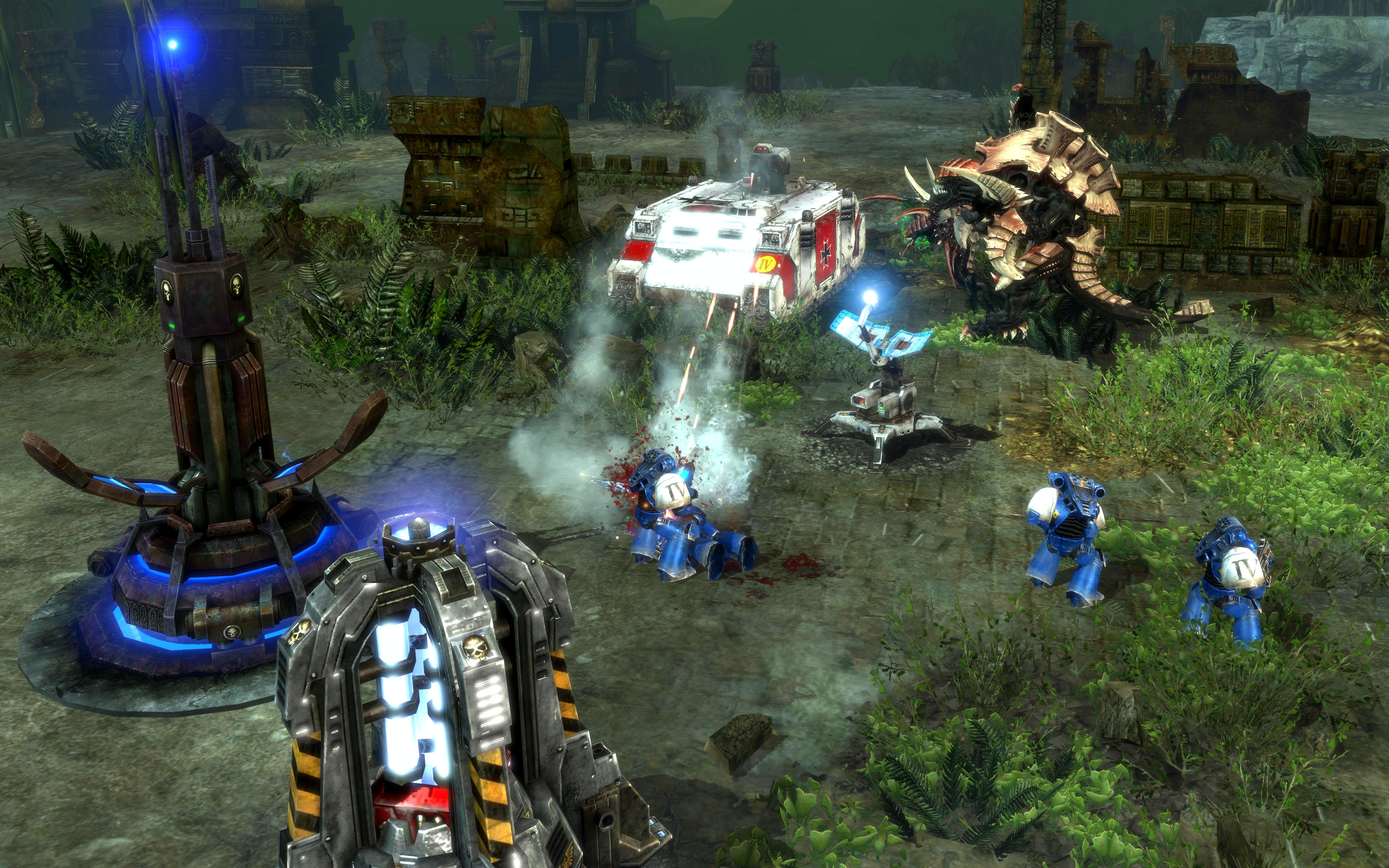 Copyright Thq, Dawn Of War 2, Screen Capture, Videogames