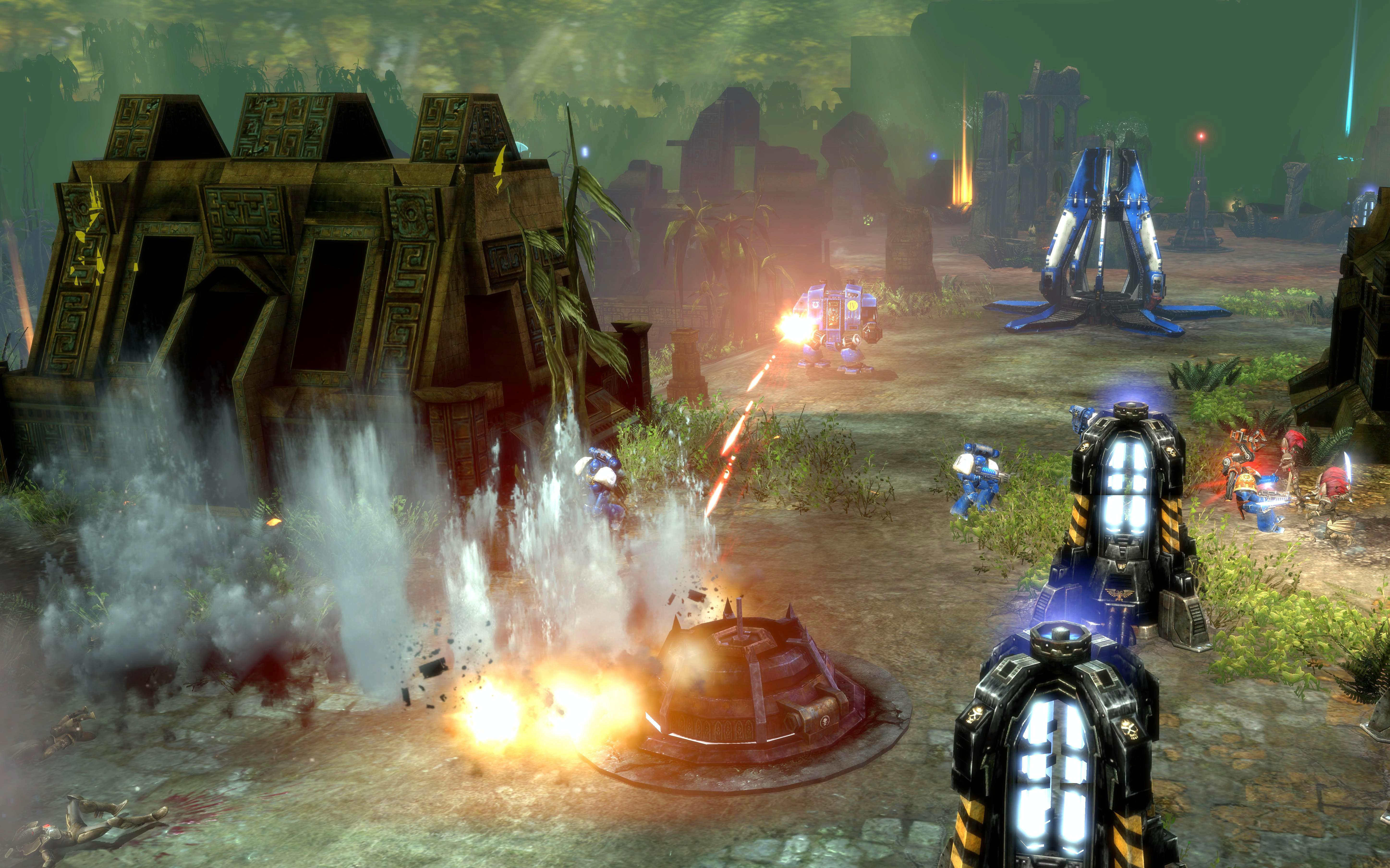 Copyright Thq, Dawn Of War 2, Screen Capture, Videogames