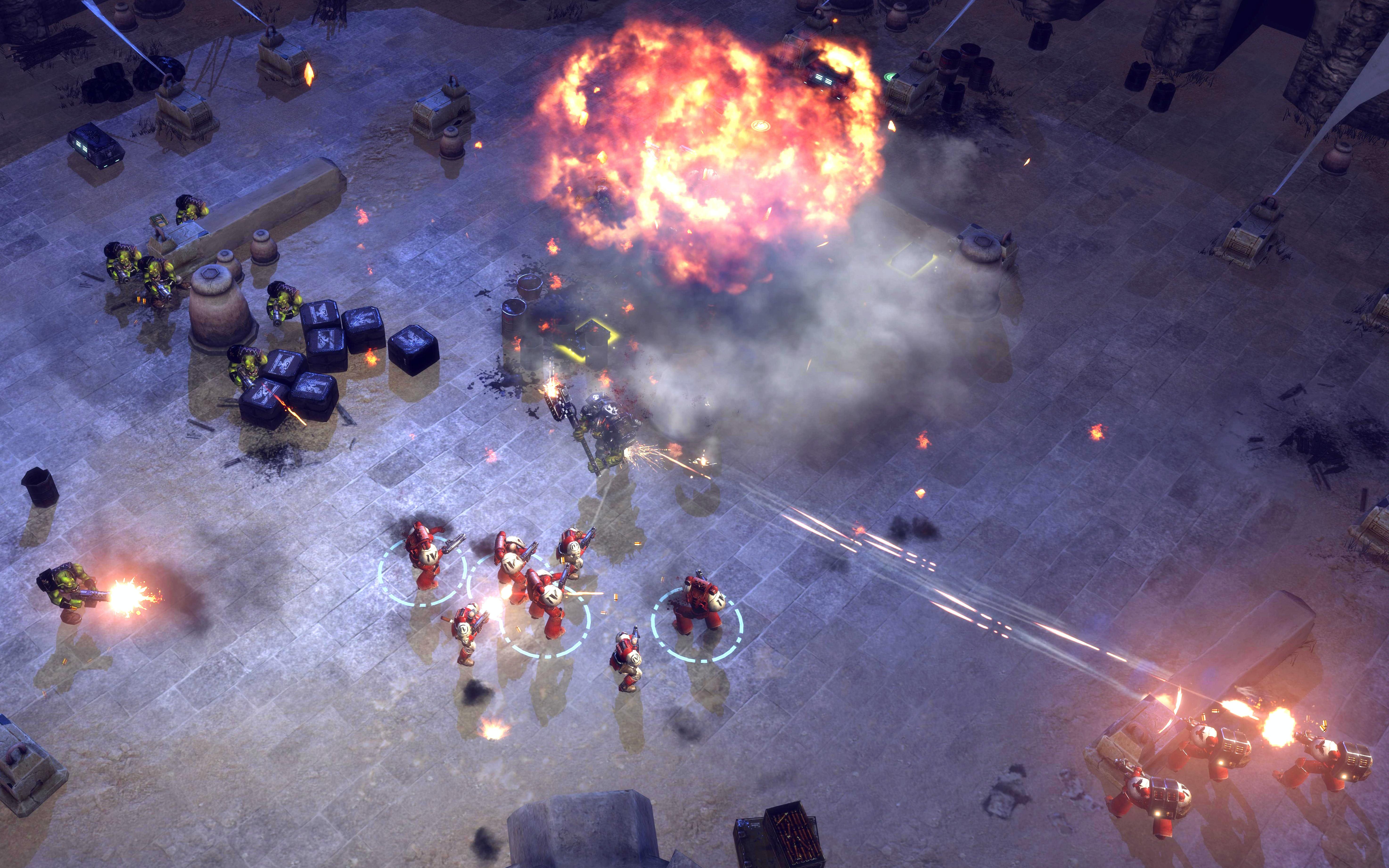 Copyright Thq, Dawn Of War 2, Screen Capture, Videogames