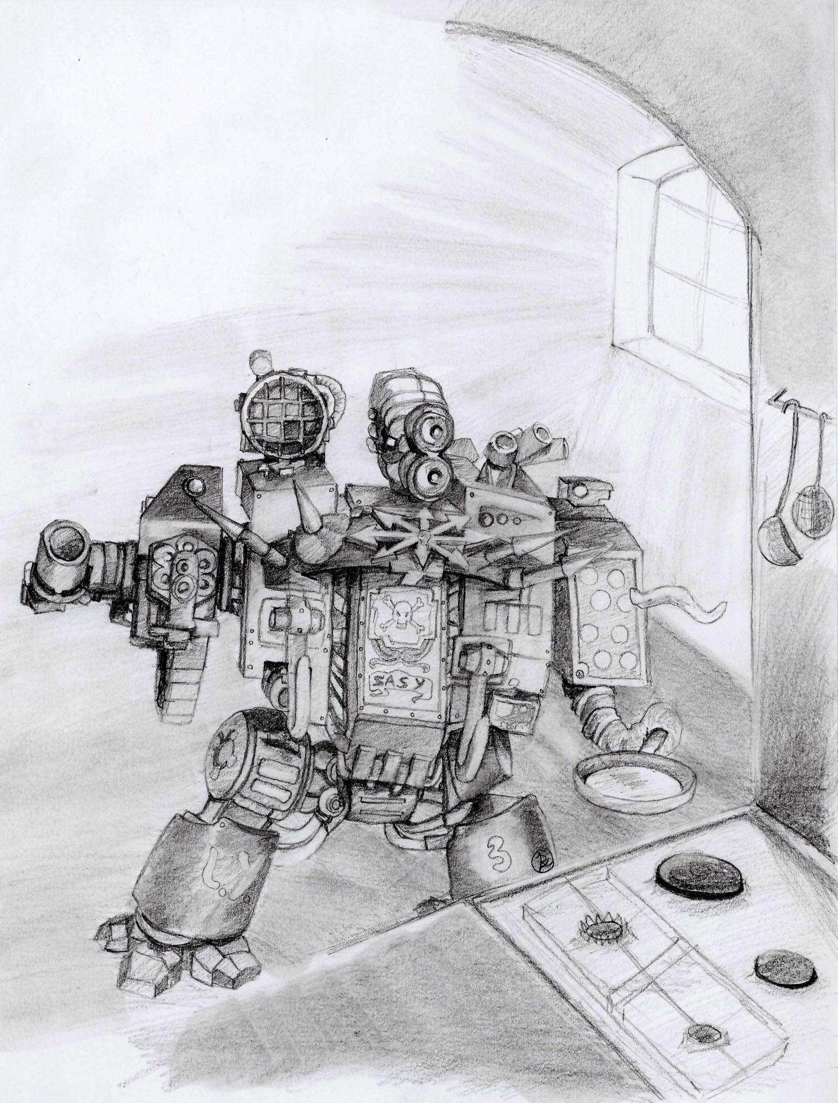 Chaos Space Marines, Sasy the dread