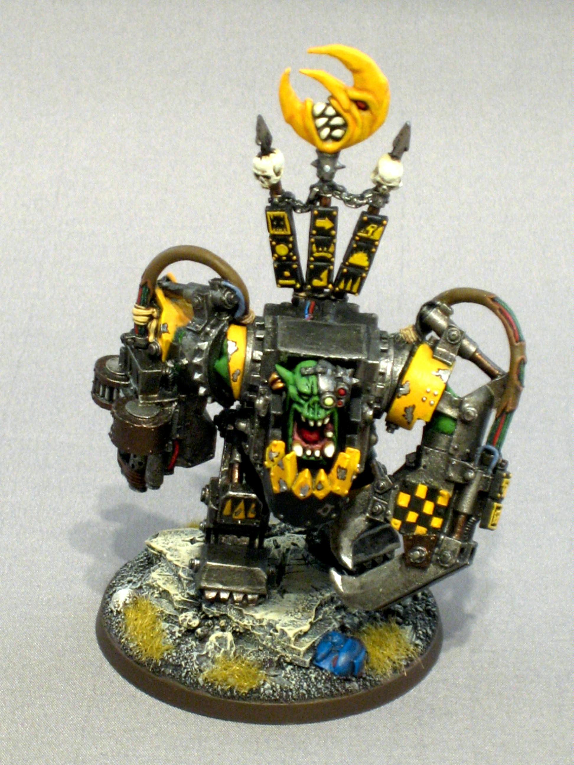 Bad Moons, Mega Armor, Orks, Warboss