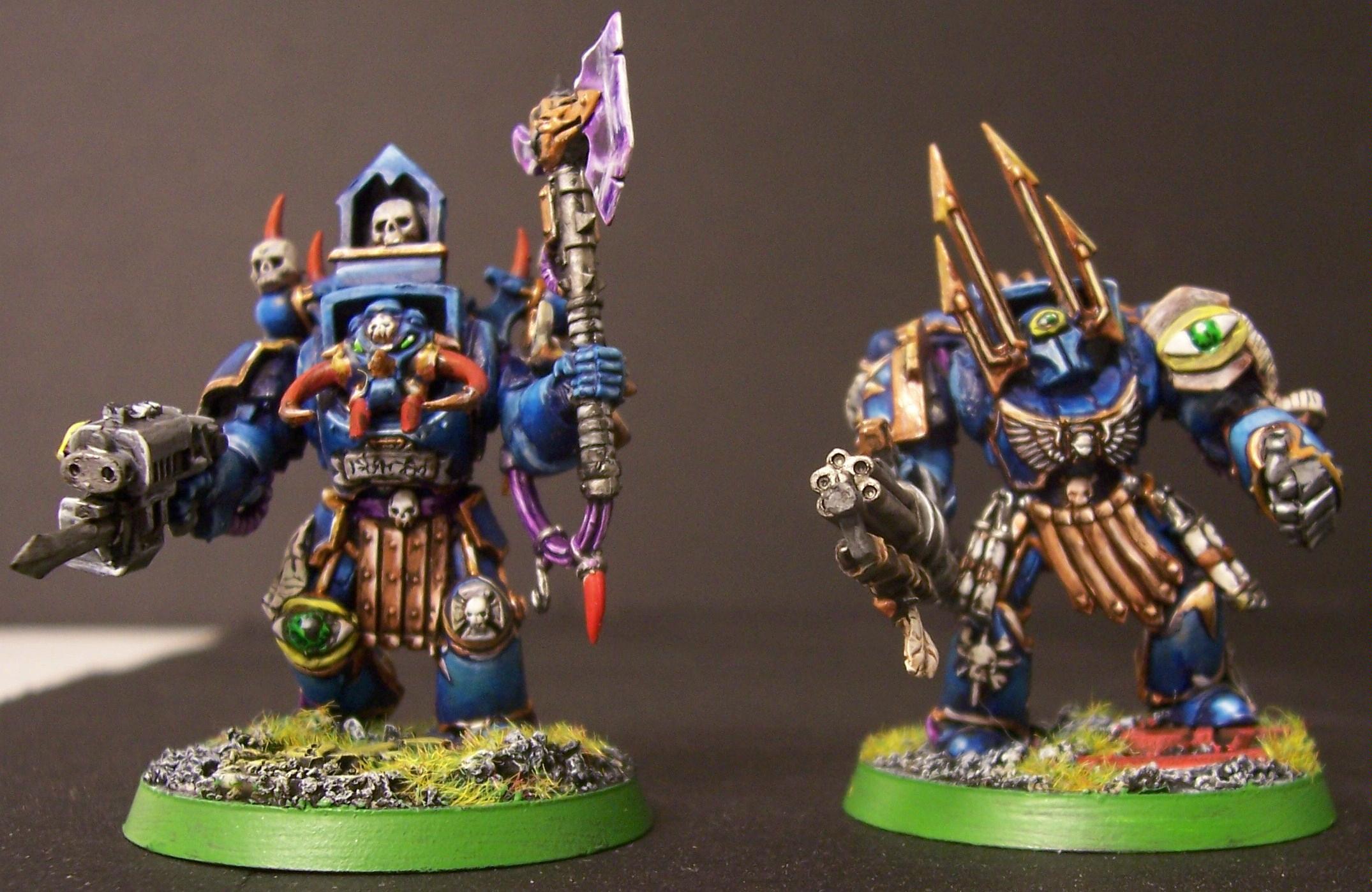 Chaos Space Marines, Terminator Armor, Thousand Sons, Tzeentch ...